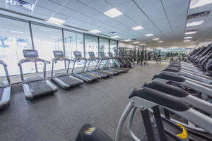 Interior Gym Bow Valley Square - by Calgary Photographers - Mathieson & Hewitt Phtographers