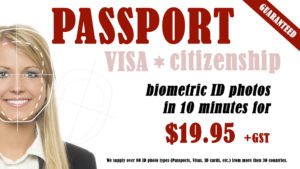 Guaranteed Passport Photos for $19.95